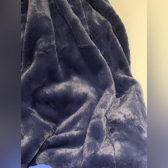 Burning Man Style Faux Fur Hood Vest New w Tags - Picture 2 of 3